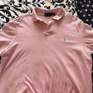 Ralph Lauren Soft Pink Classic Fit Polo